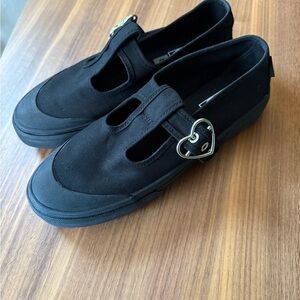 Vans Black Mary-Jane Sneakers